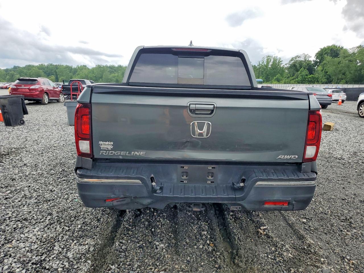 2019 Honda Ridgeline Rtl Gray vin: 5FPYK3F60KB025969