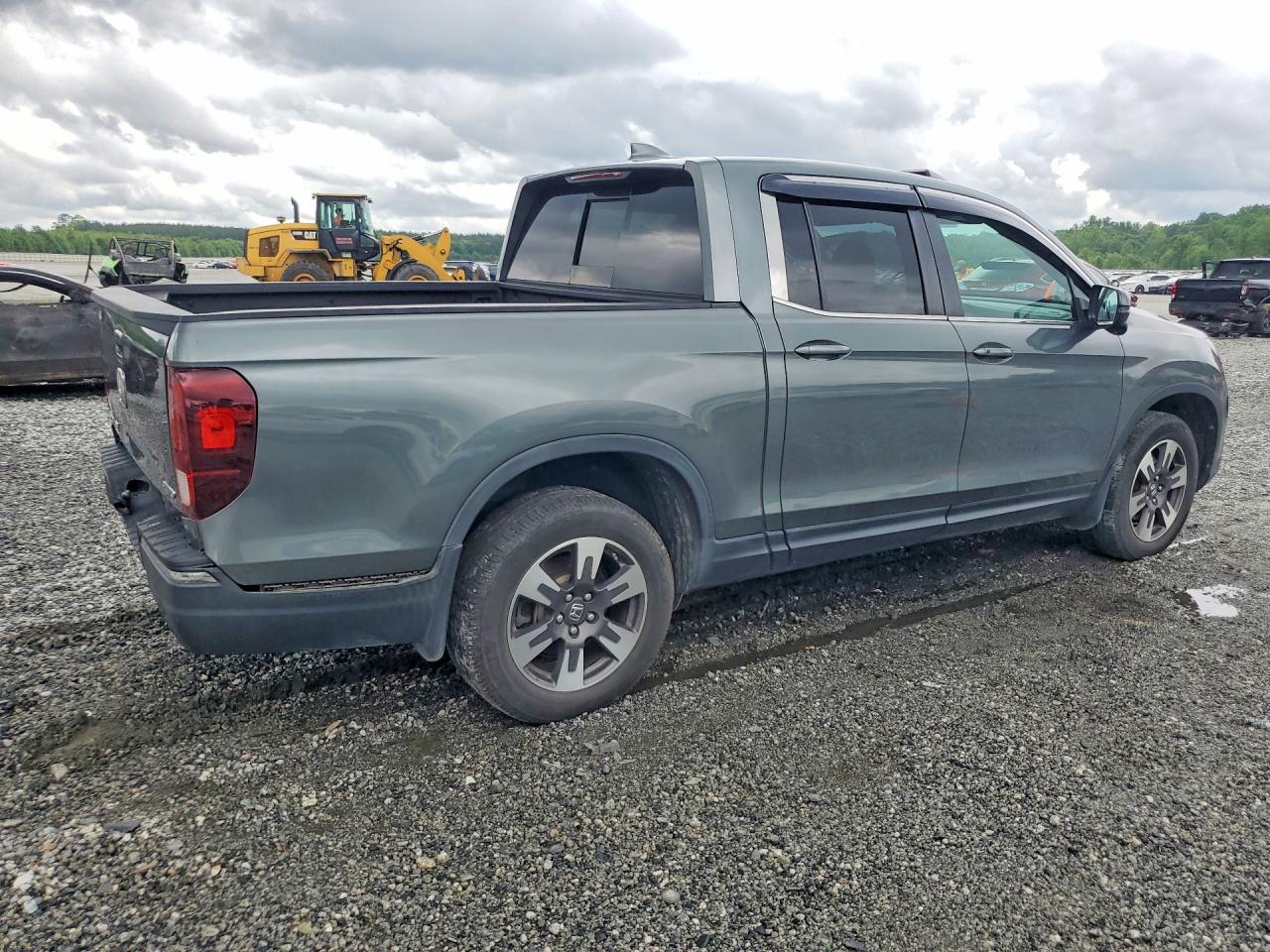 2019 Honda Ridgeline Rtl Gray vin: 5FPYK3F60KB025969