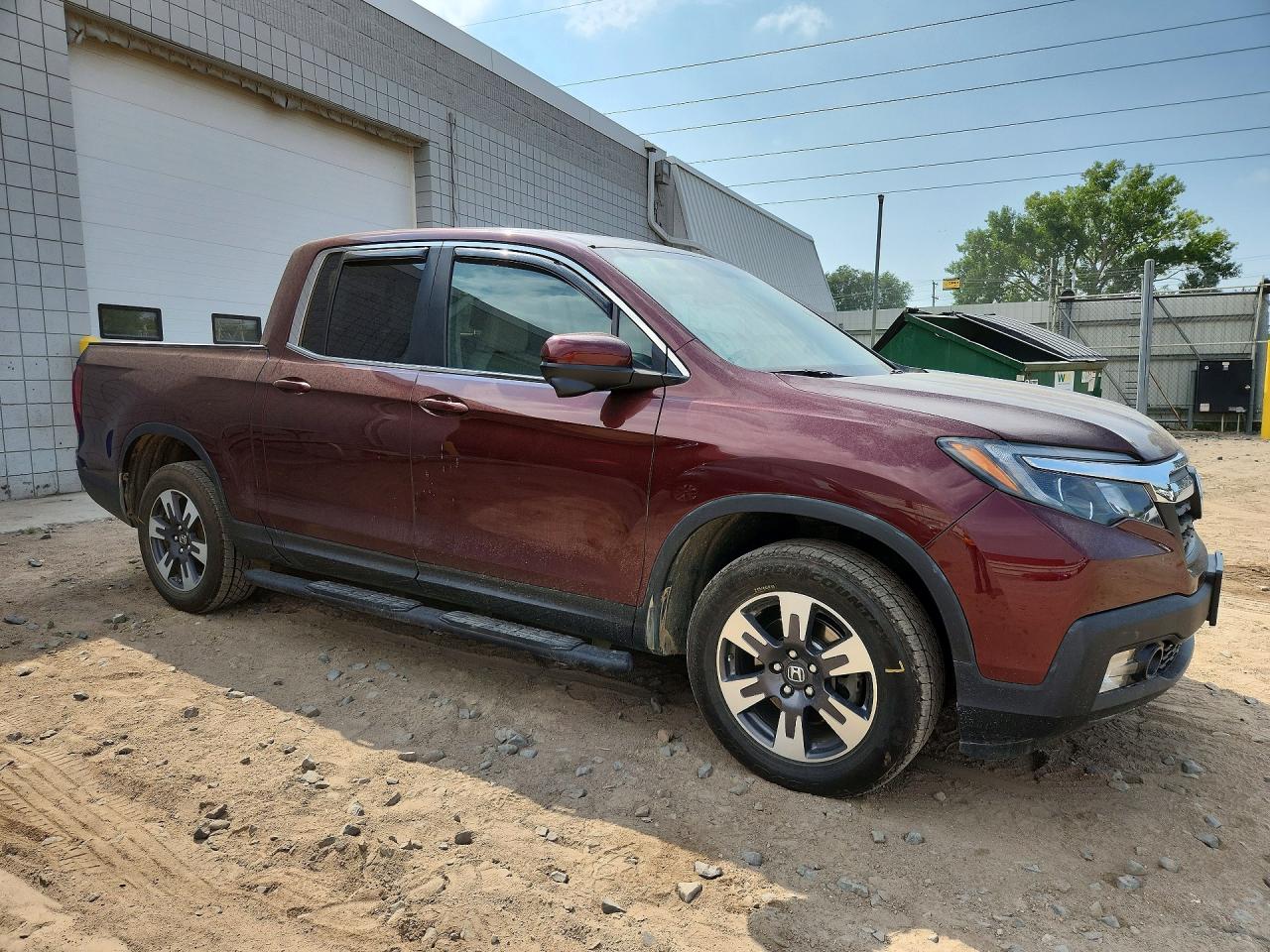 2019 Honda Ridgeline Rtl Burgundy vin: 5FPYK3F64KB018930