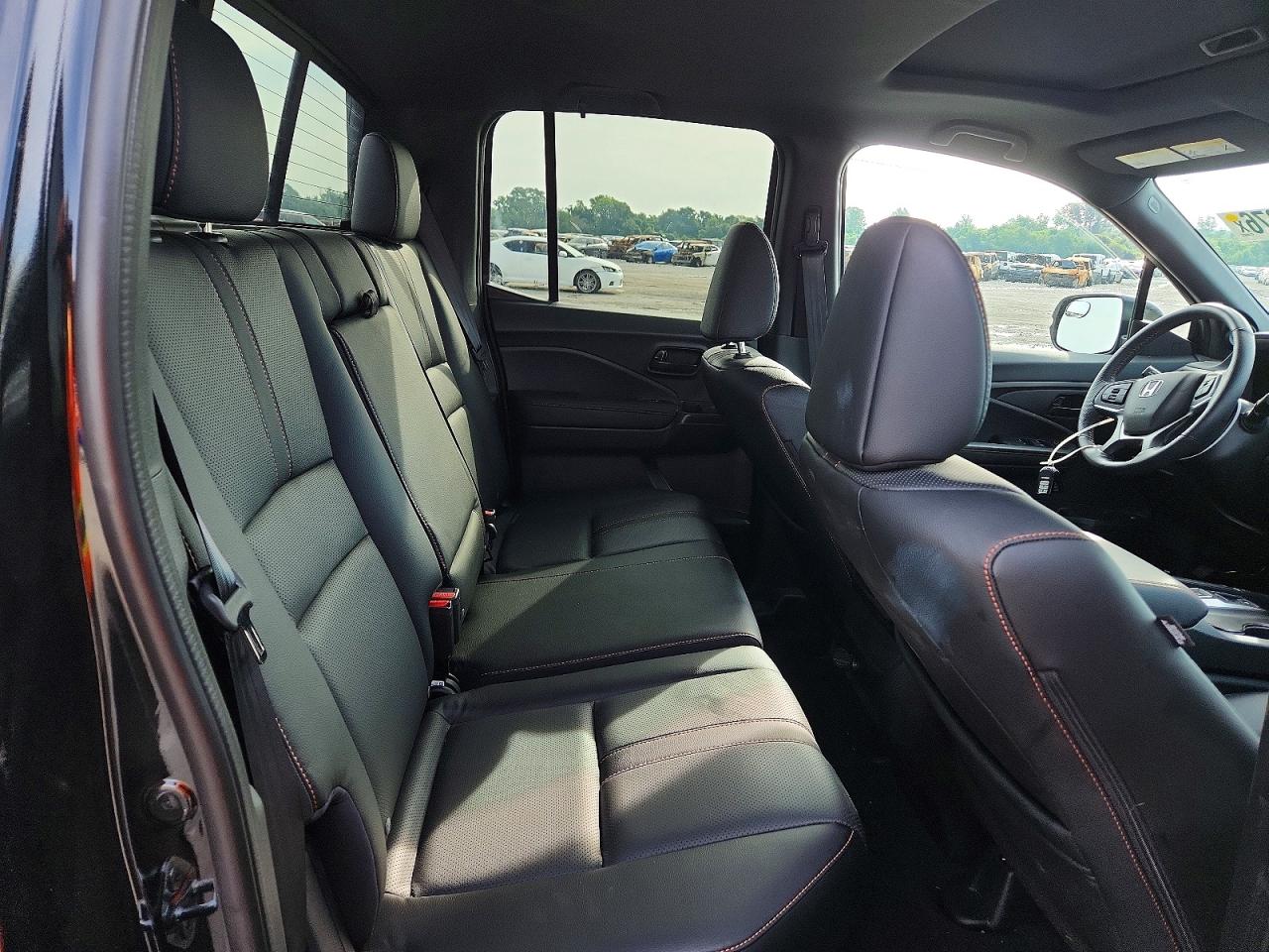 2025 Honda Ridgeline Trail Sport Black vin: 5FPYK3F64SB012481