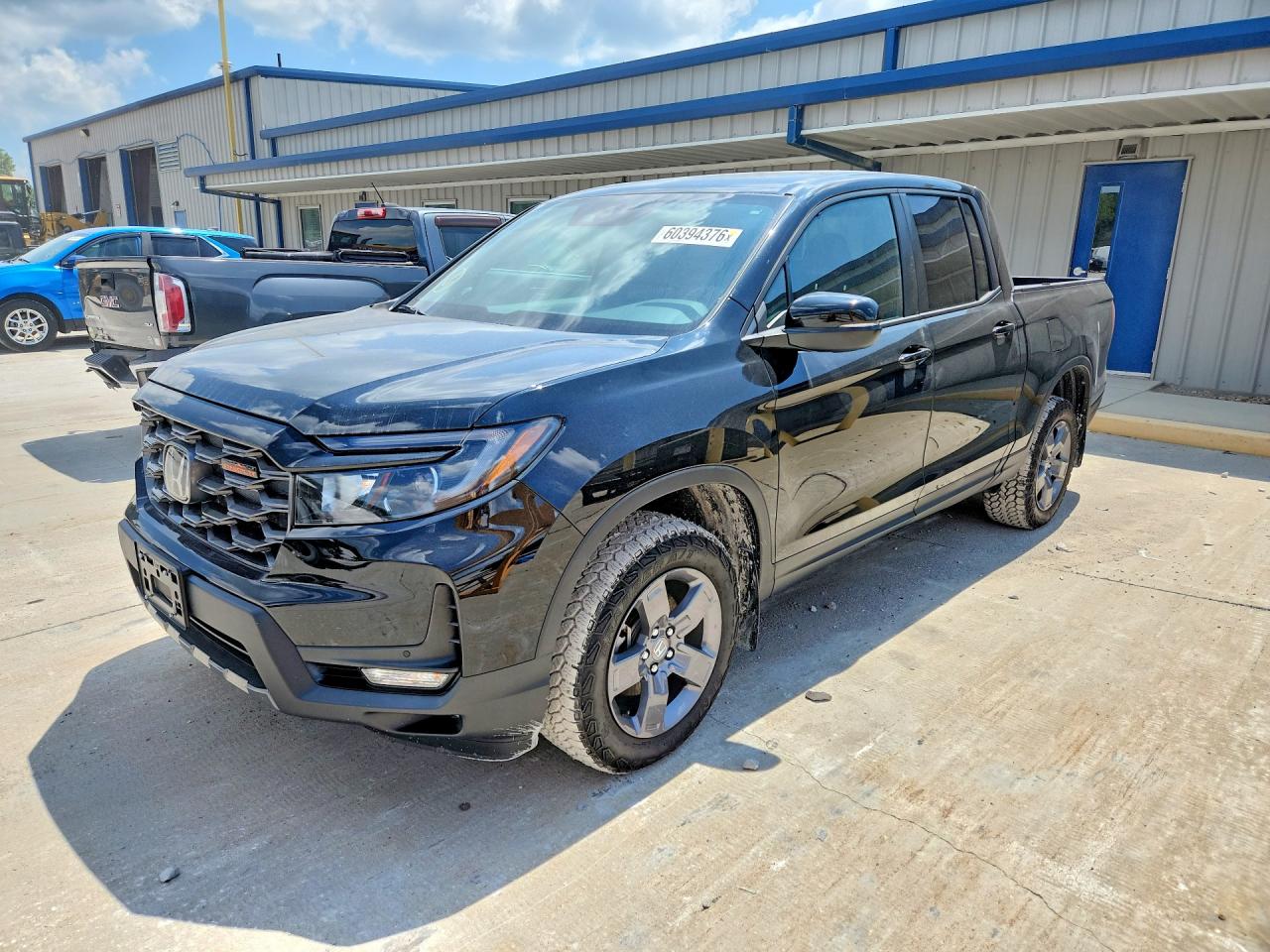 2025 Honda Ridgeline Trail Sport Black vin: 5FPYK3F64SB012481