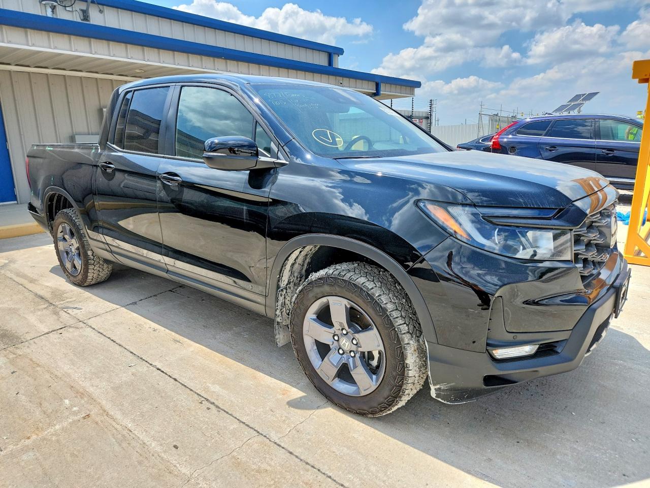 2025 Honda Ridgeline Trail Sport Black vin: 5FPYK3F64SB012481