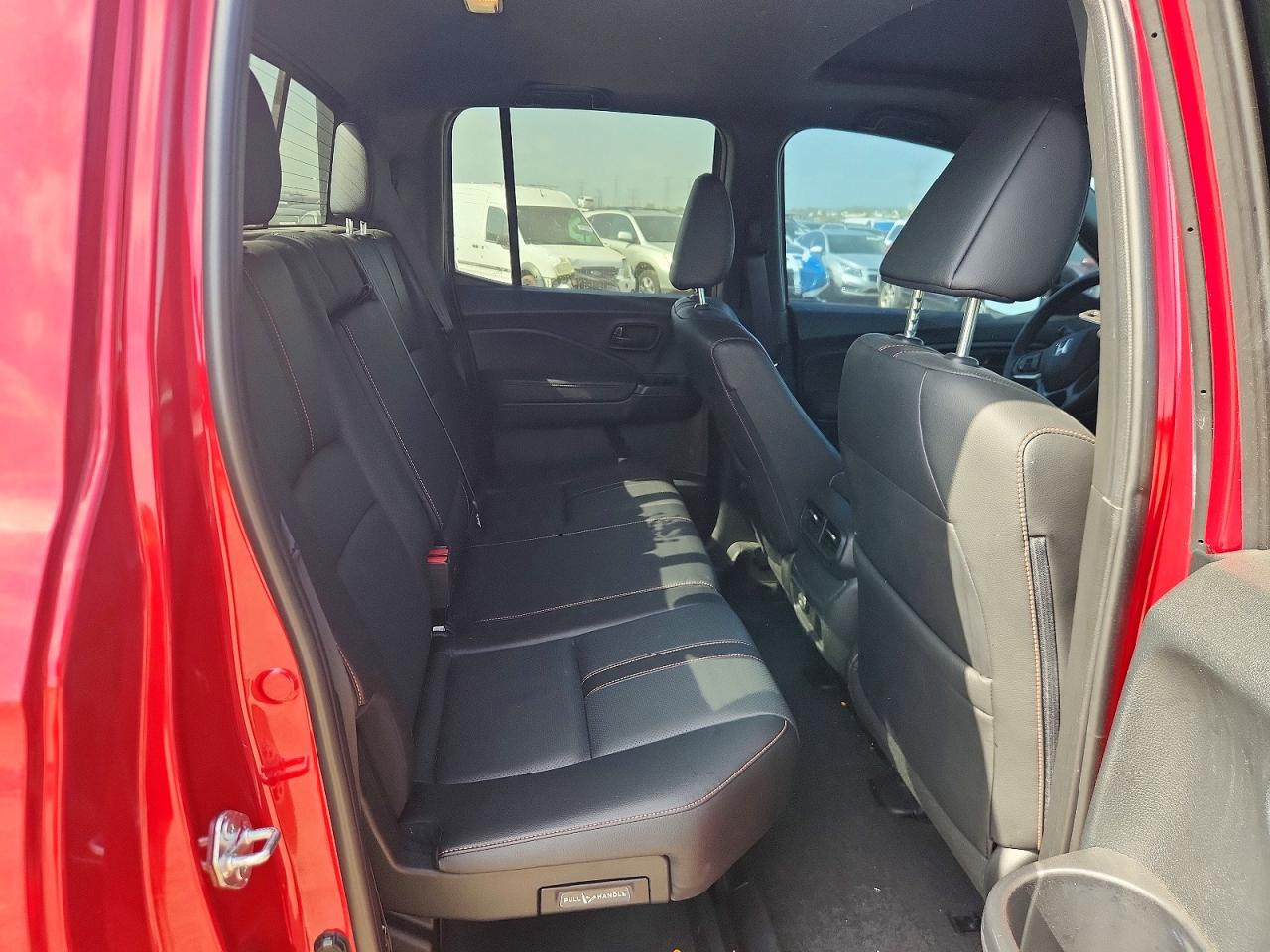 2024 Honda Ridgeline Trail Sport Red vin: 5FPYK3F65RB000057