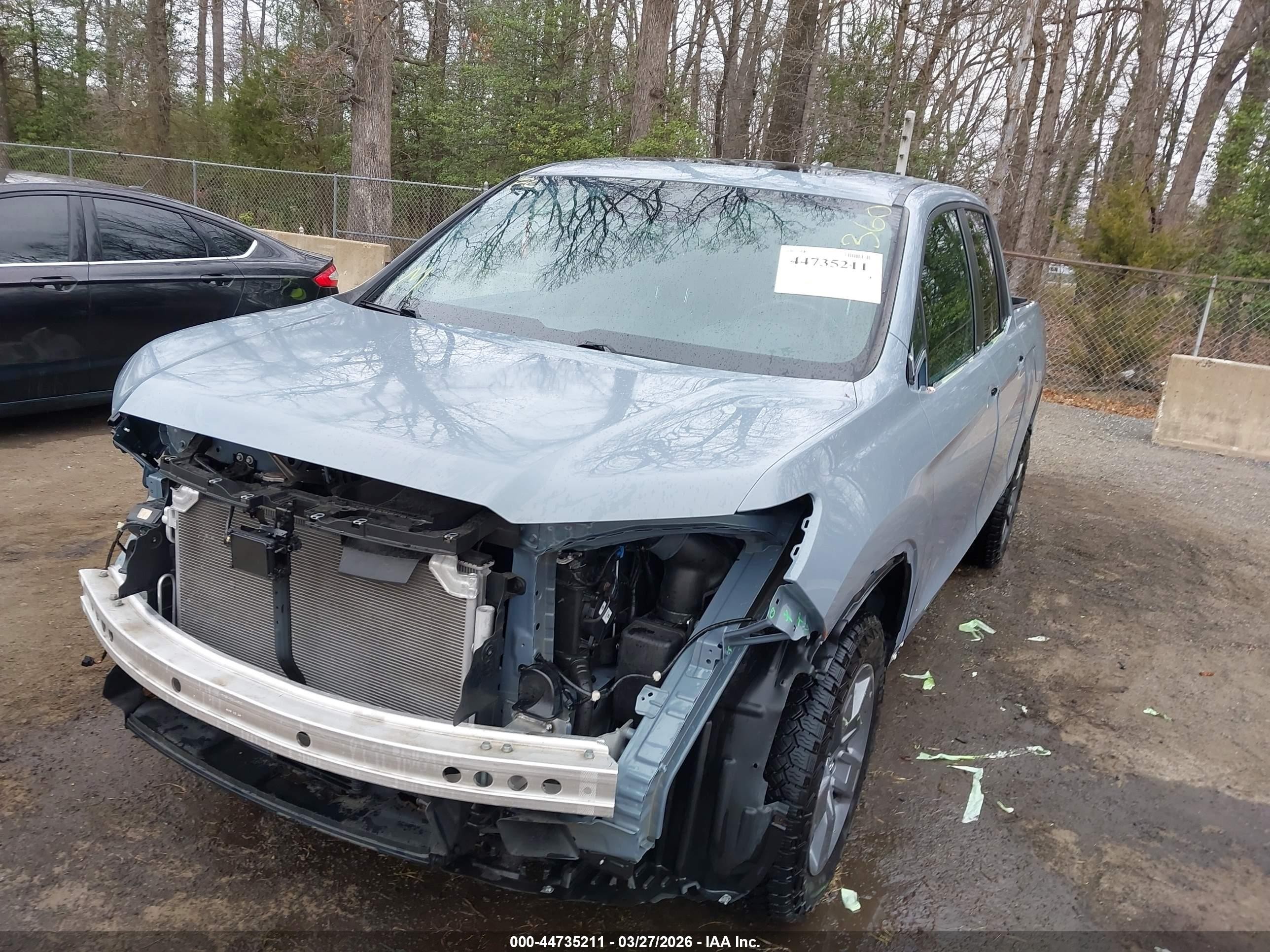 2024 Honda Ridgeline Trailsport Синий vin: 5FPYK3F65RB016436
