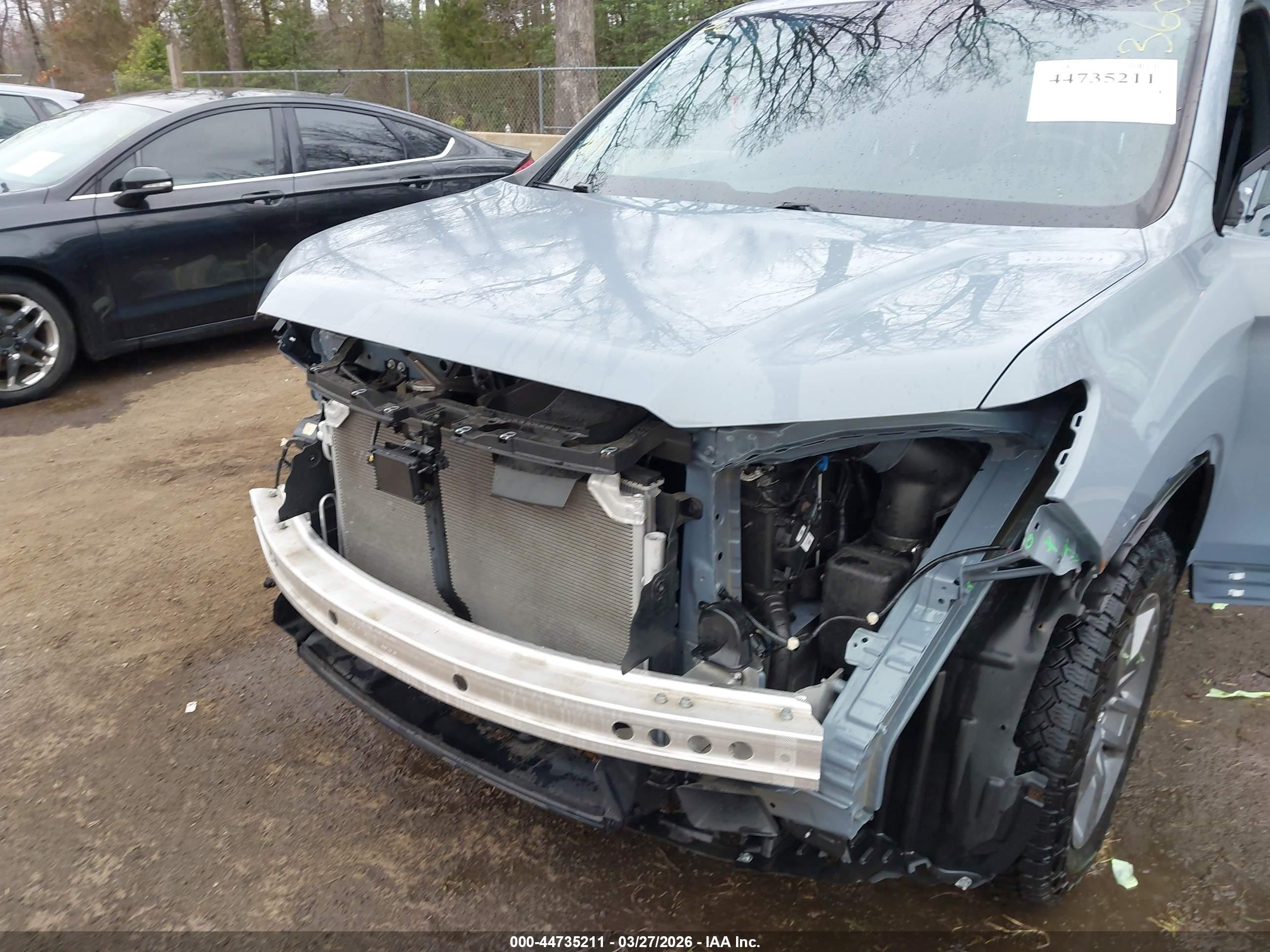 2024 Honda Ridgeline Trailsport Синий vin: 5FPYK3F65RB016436