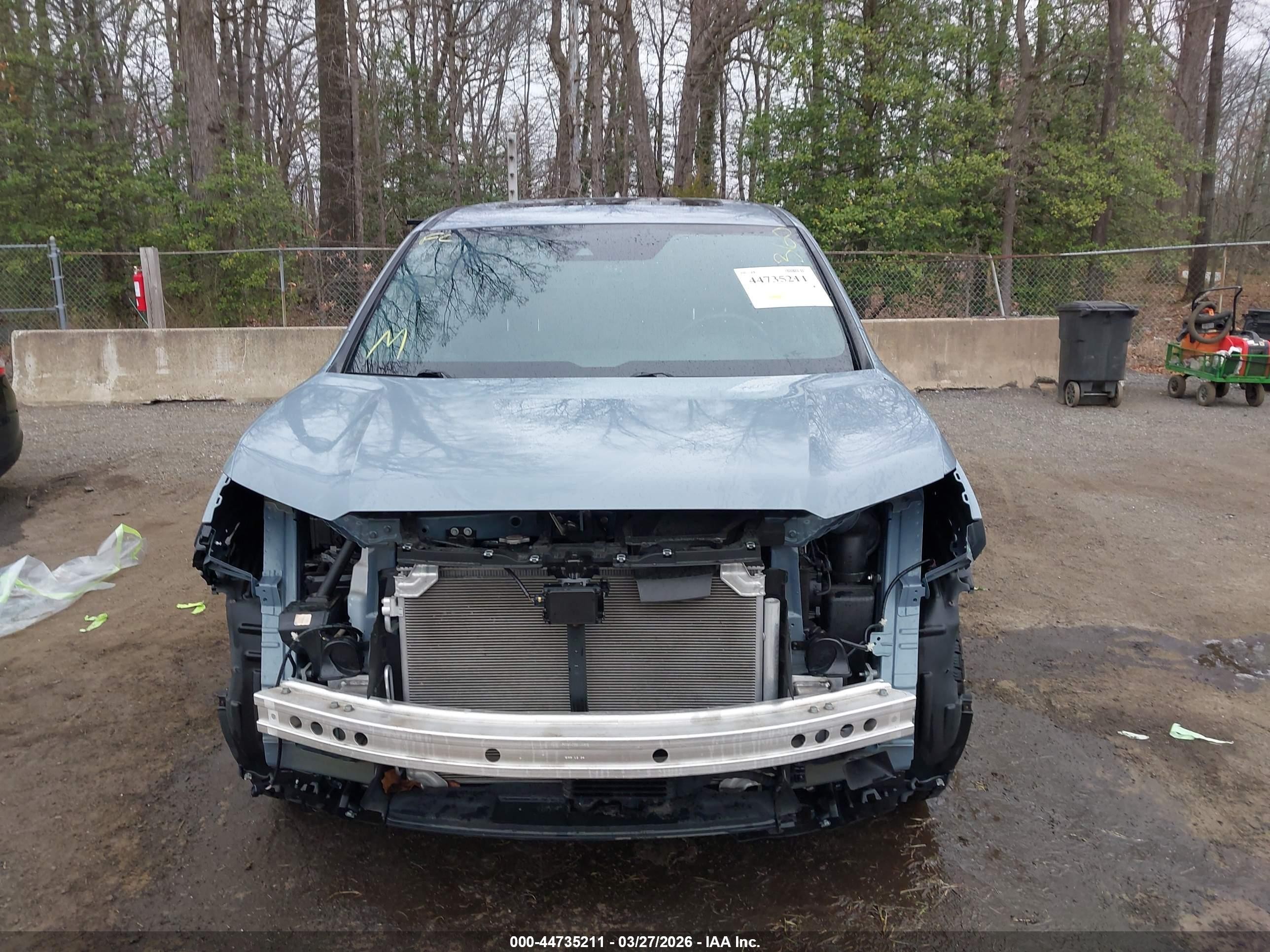 2024 Honda Ridgeline Trailsport Синий vin: 5FPYK3F65RB016436