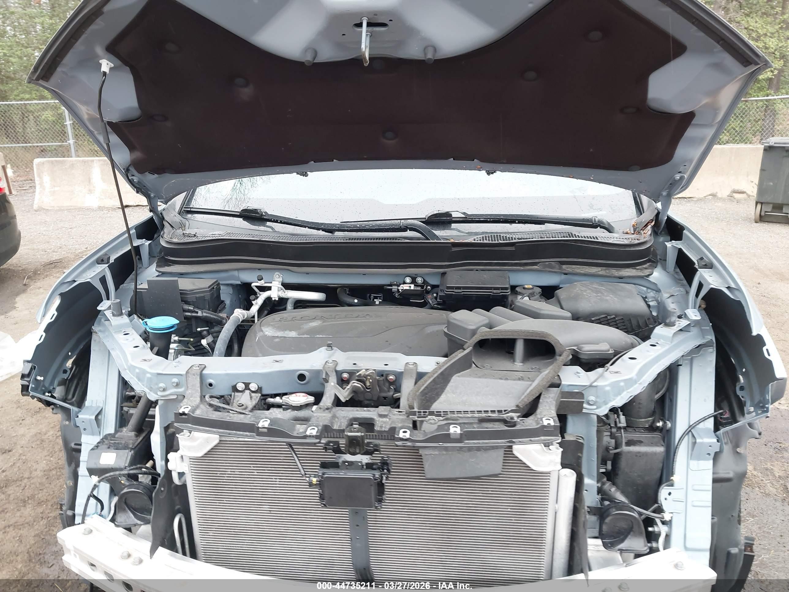 2024 Honda Ridgeline Trailsport Синий vin: 5FPYK3F65RB016436