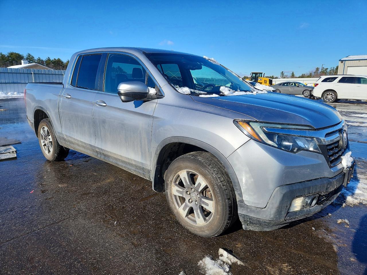 2017 Honda Ridgeline Rtl Gray vin: 5FPYK3F67HB003170