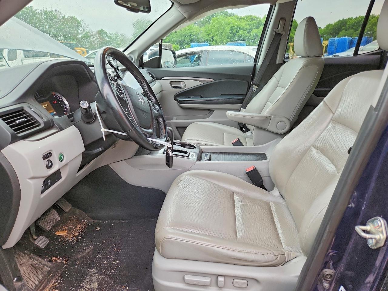 2016 Honda Ridgeline Rtl Blue vin: 5FPYK3F67HB020003