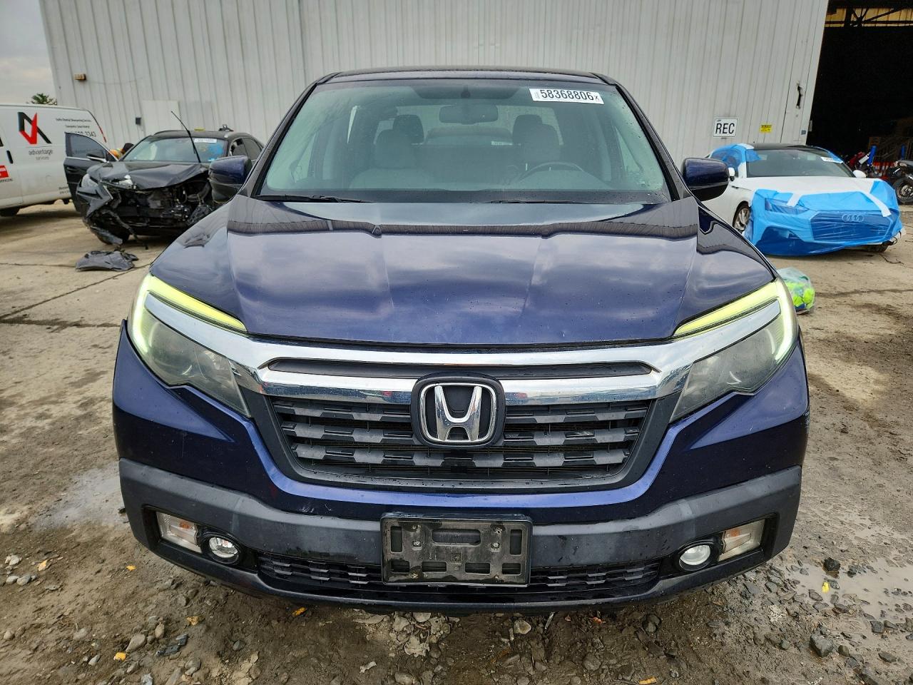 2016 Honda Ridgeline Rtl Blue vin: 5FPYK3F67HB020003