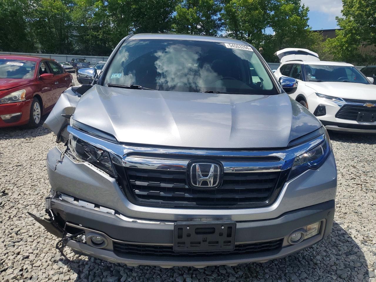 2019 Honda Ridgeline Rtl Серый vin: 5FPYK3F70KB024331