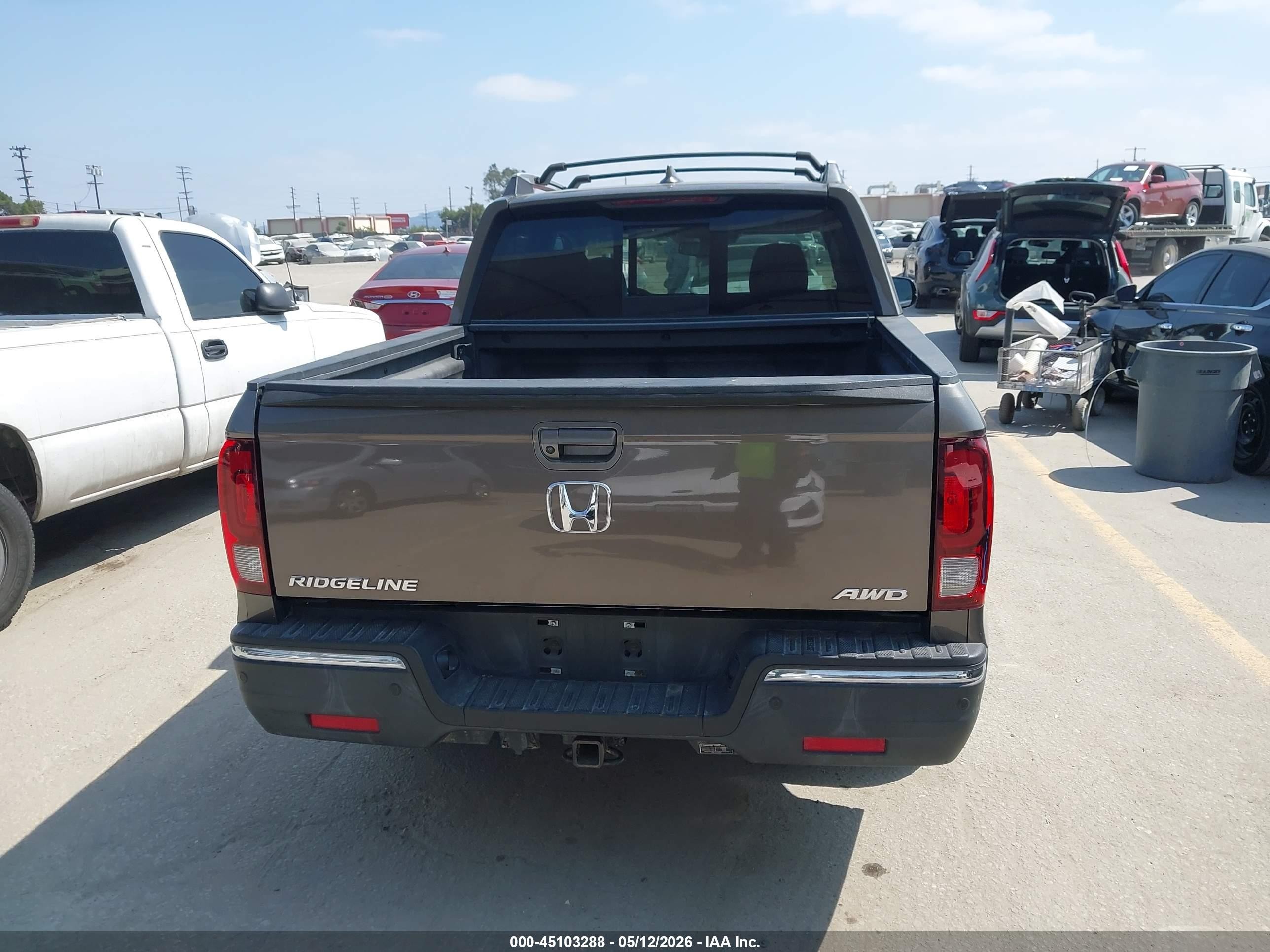 2020 Honda Ridgeline Rtl-e Gray vin: 5FPYK3F70LB009166