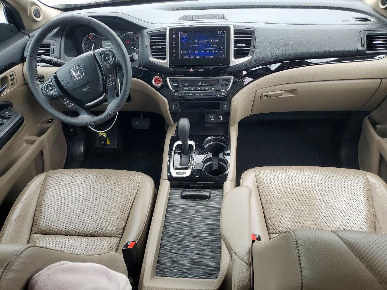 2019 Honda Ridgeline Rtl Maroon vin: 5FPYK3F72KB012410