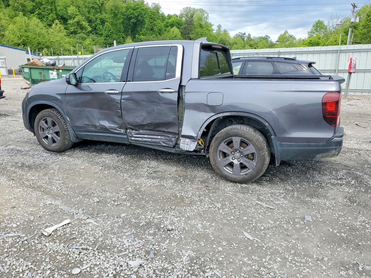 2020 Honda Ridgeline Rtl Gray vin: 5FPYK3F72LB001425