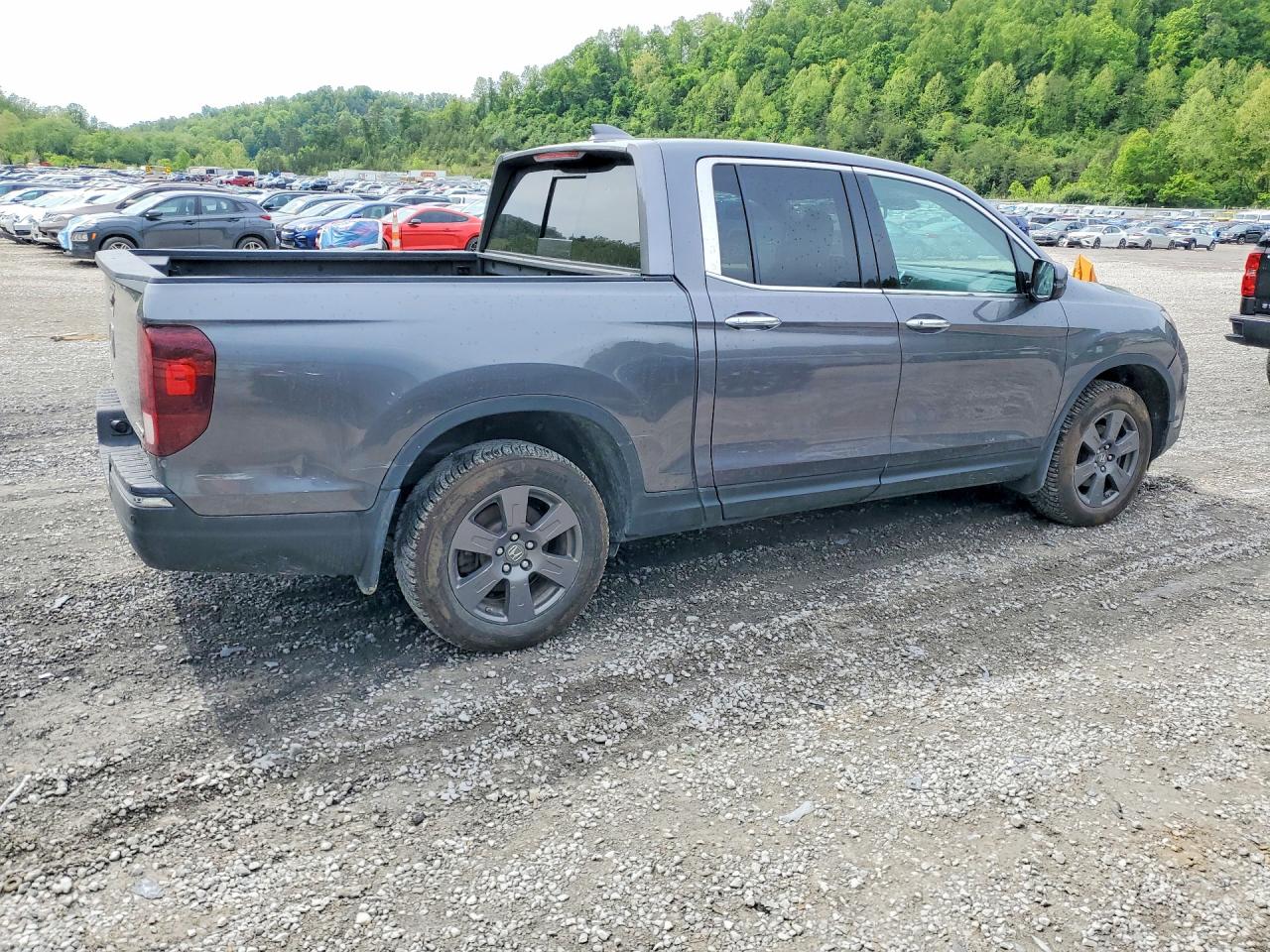 2020 Honda Ridgeline Rtl Gray vin: 5FPYK3F72LB001425