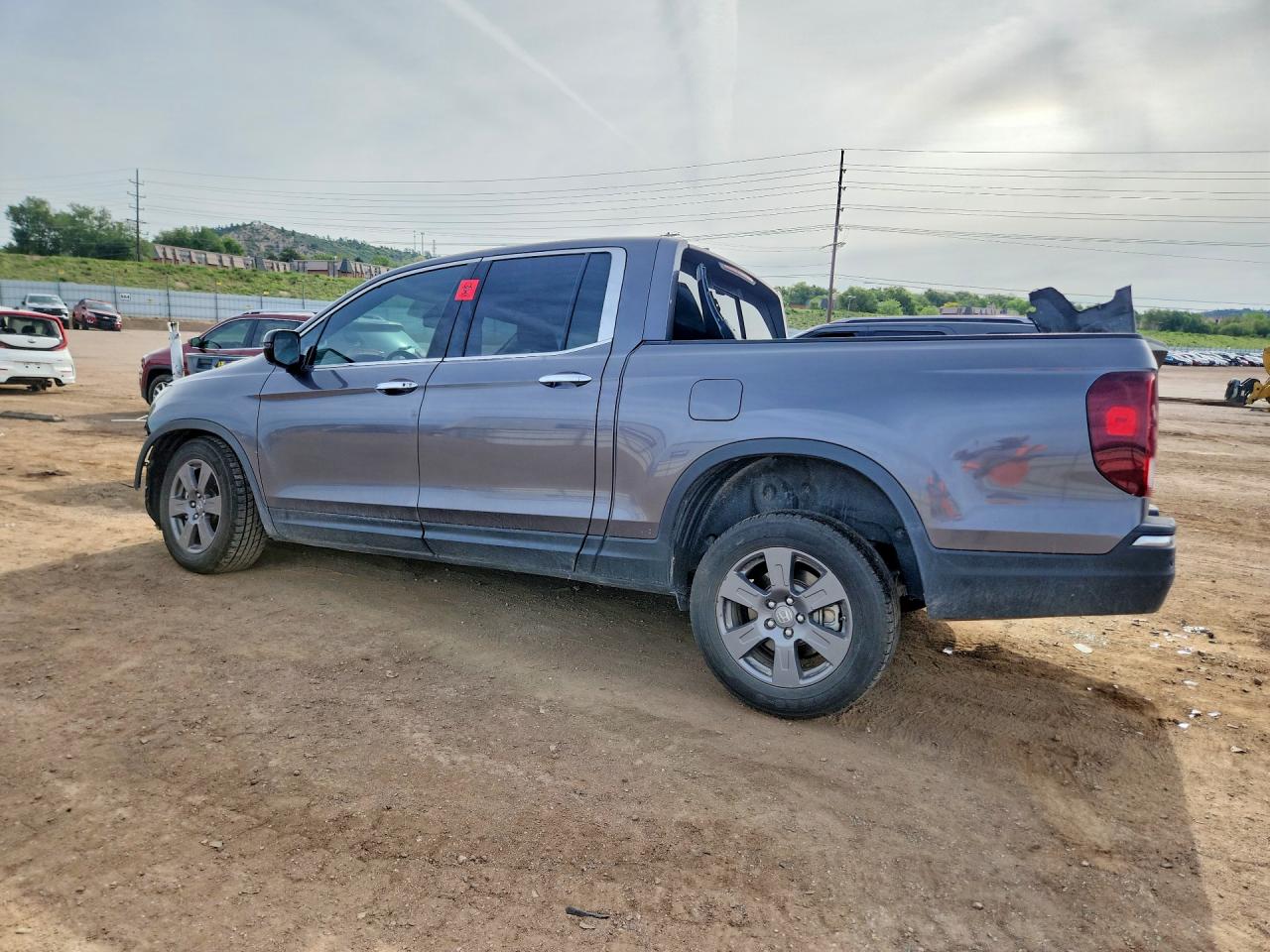 2020 Honda Ridgeline Rtl Серый vin: 5FPYK3F72LB007211