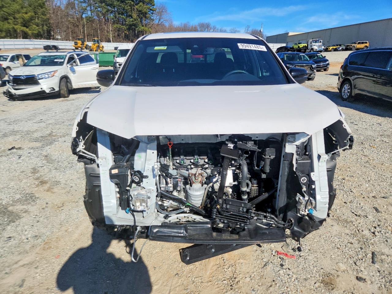 2025 Honda Ridgeline Trail Sport White vin: 5FPYK3F72SB035878