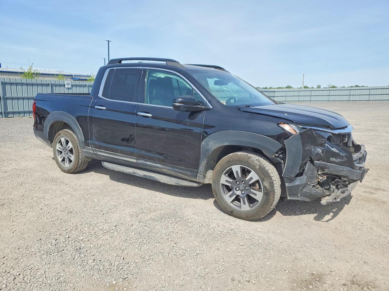2017 Honda Ridgeline Rtl Черный vin: 5FPYK3F73HB506672