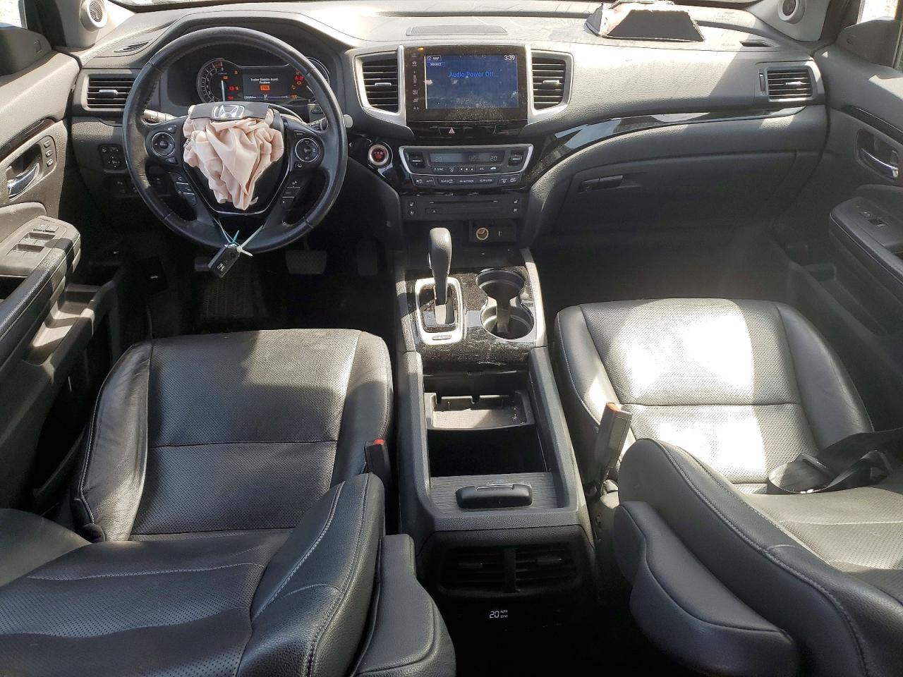 2017 Honda Ridgeline Rtl Черный vin: 5FPYK3F73HB506672