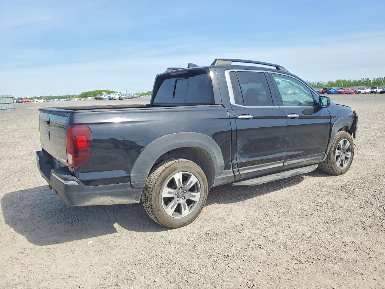 2017 Honda Ridgeline Rtl Черный vin: 5FPYK3F73HB506672