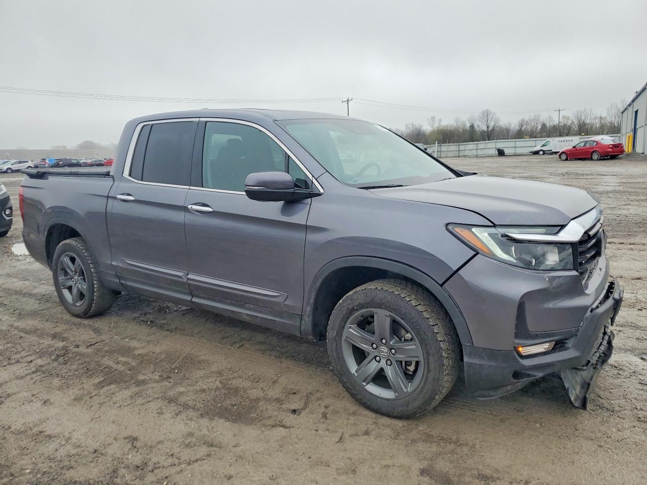 2022 Honda Ridgeline Rtl Gray vin: 5FPYK3F74NB010100