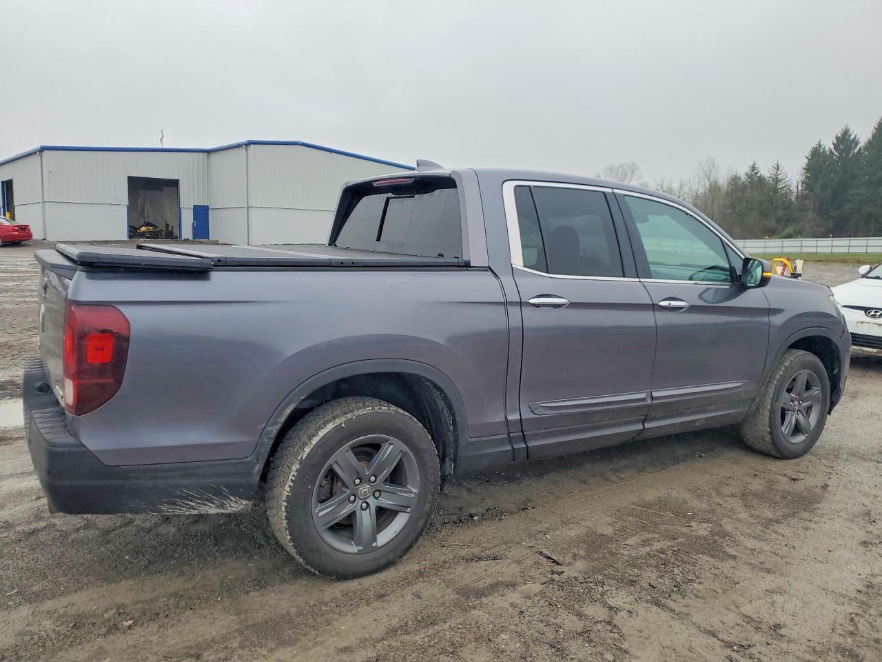 2022 Honda Ridgeline Rtl Gray vin: 5FPYK3F74NB010100