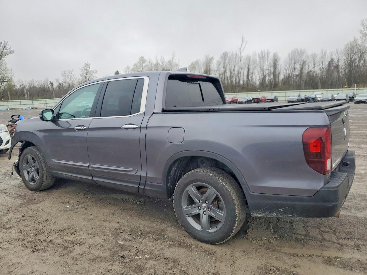 2022 Honda Ridgeline Rtl Gray vin: 5FPYK3F74NB010100