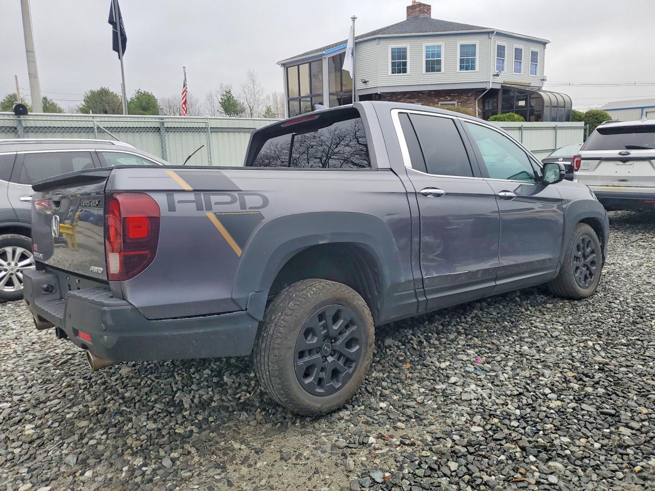 2023 Honda Ridgeline Rtl-e Серый vin: 5FPYK3F74PB053080