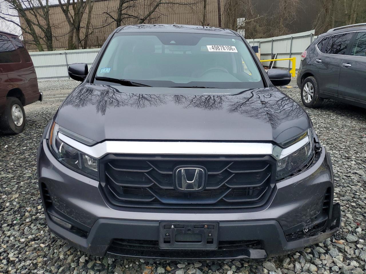 2023 Honda Ridgeline Rtl-e Серый vin: 5FPYK3F74PB053080