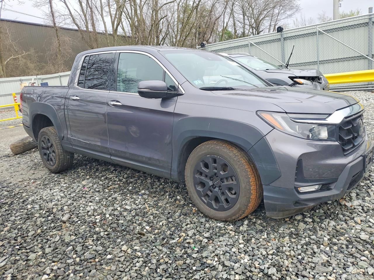 2023 Honda Ridgeline Rtl-e Серый vin: 5FPYK3F74PB053080