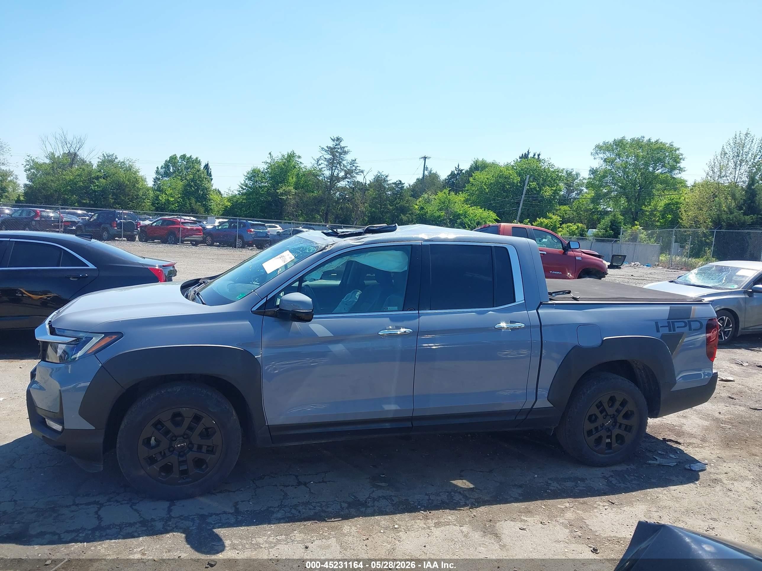 2023 Honda Ridgeline Rtl-e Light Blue vin: 5FPYK3F76PB005418