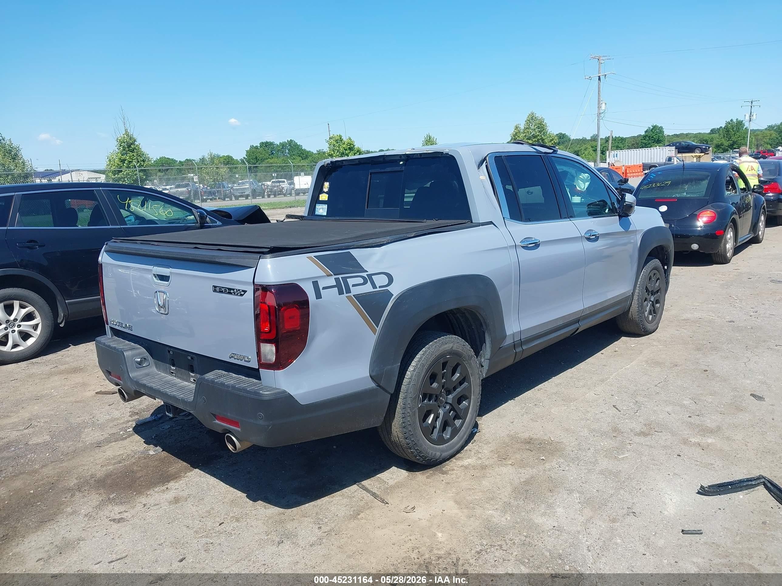 2023 Honda Ridgeline Rtl-e Light Blue vin: 5FPYK3F76PB005418