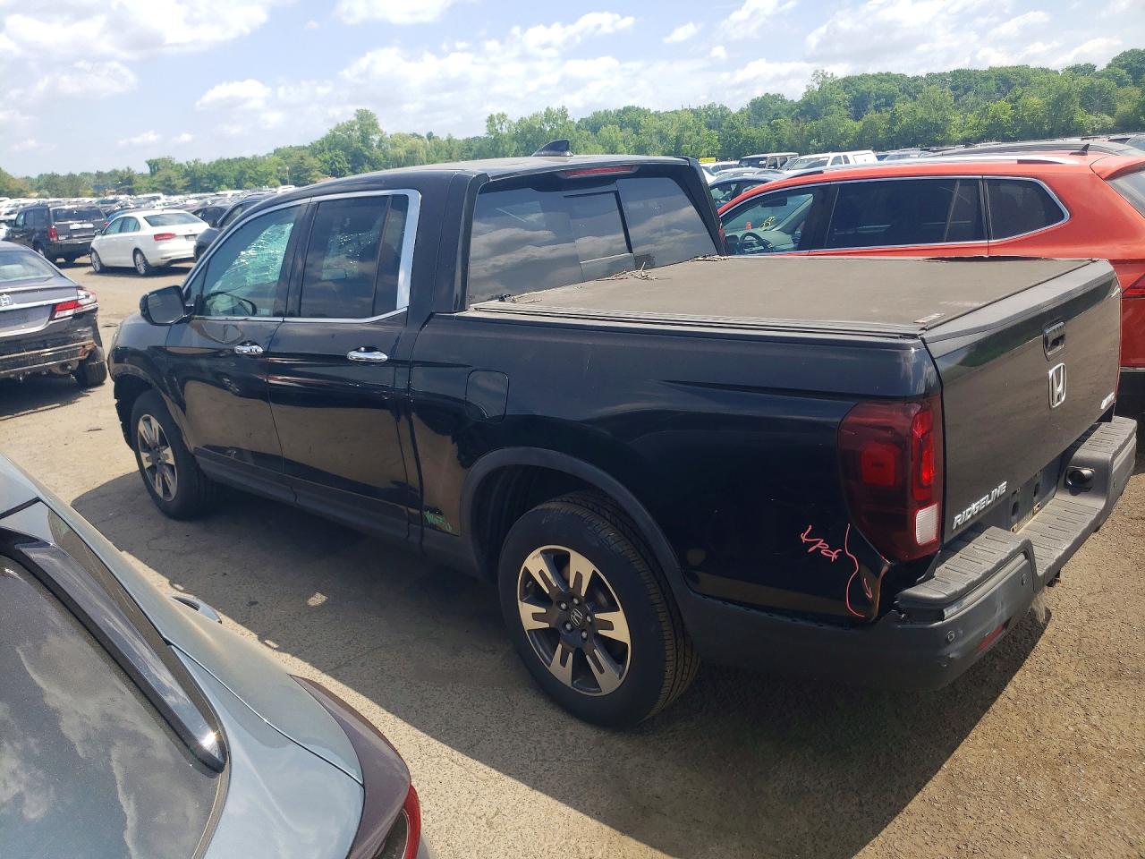 2019 Honda Ridgeline Rtl Black vin: 5FPYK3F77KB014458