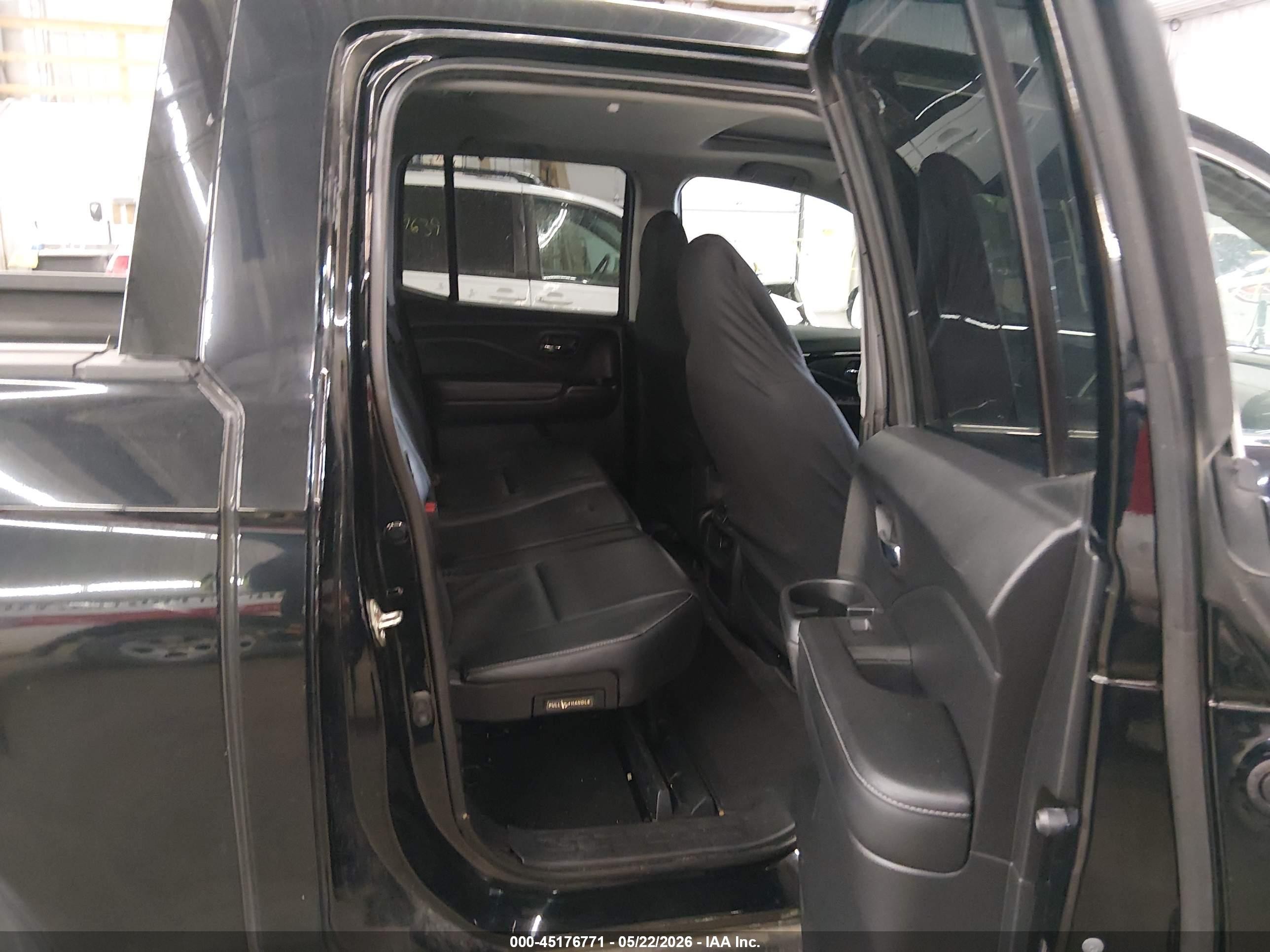 2017 Honda Ridgeline Rtl-e Черный vin: 5FPYK3F78HB037868