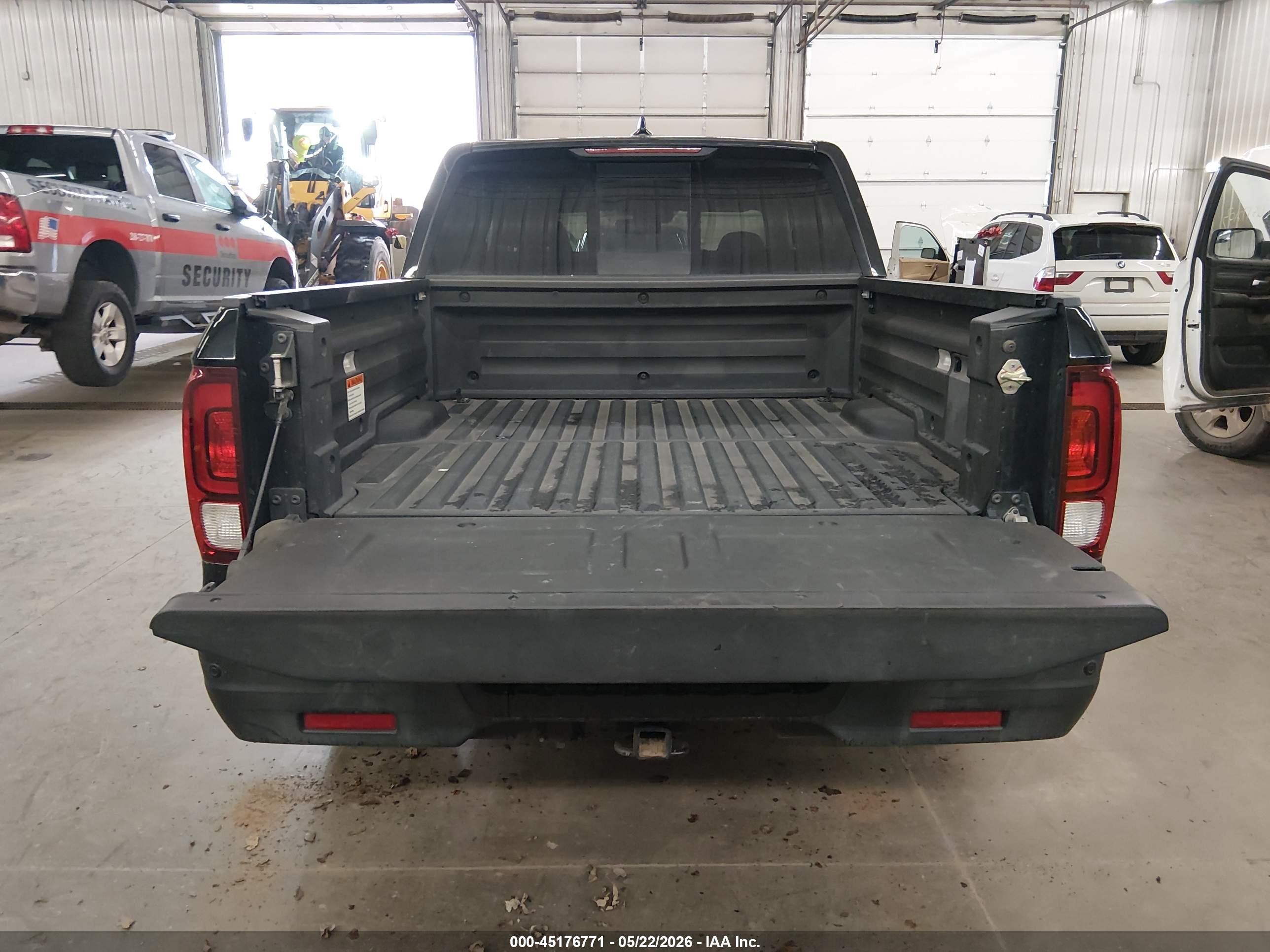 2017 Honda Ridgeline Rtl-e Черный vin: 5FPYK3F78HB037868