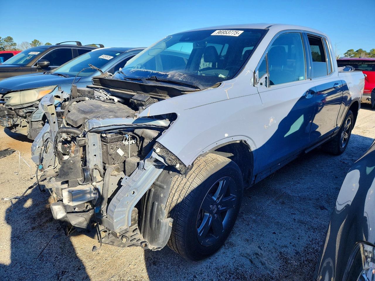 2023 Honda Ridgeline Rtl-e Синий vin: 5FPYK3F78PB040056
