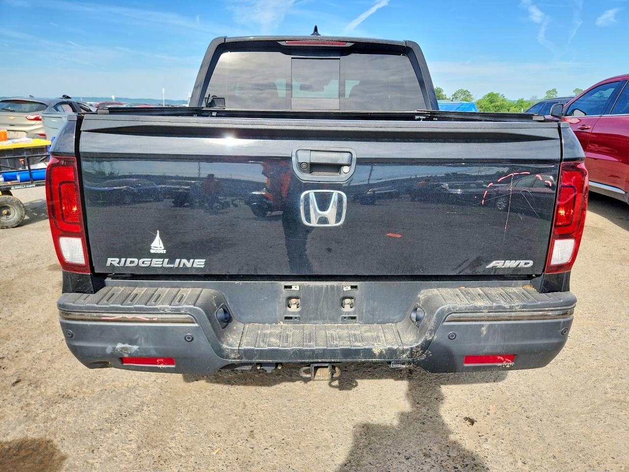 2019 Honda Ridgeline Black Edition Black vin: 5FPYK3F86KB007011