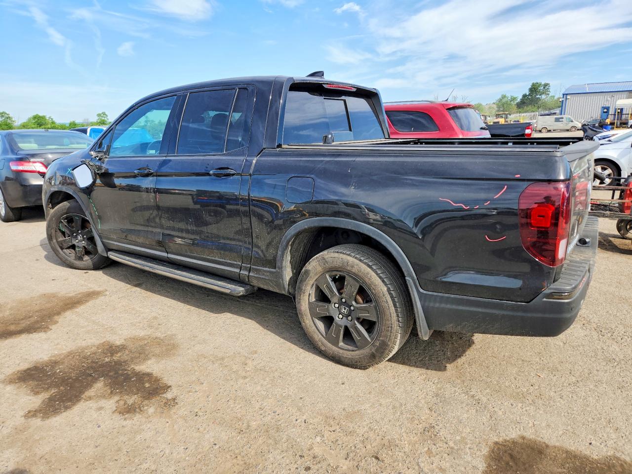 2019 Honda Ridgeline Black Edition Black vin: 5FPYK3F86KB007011