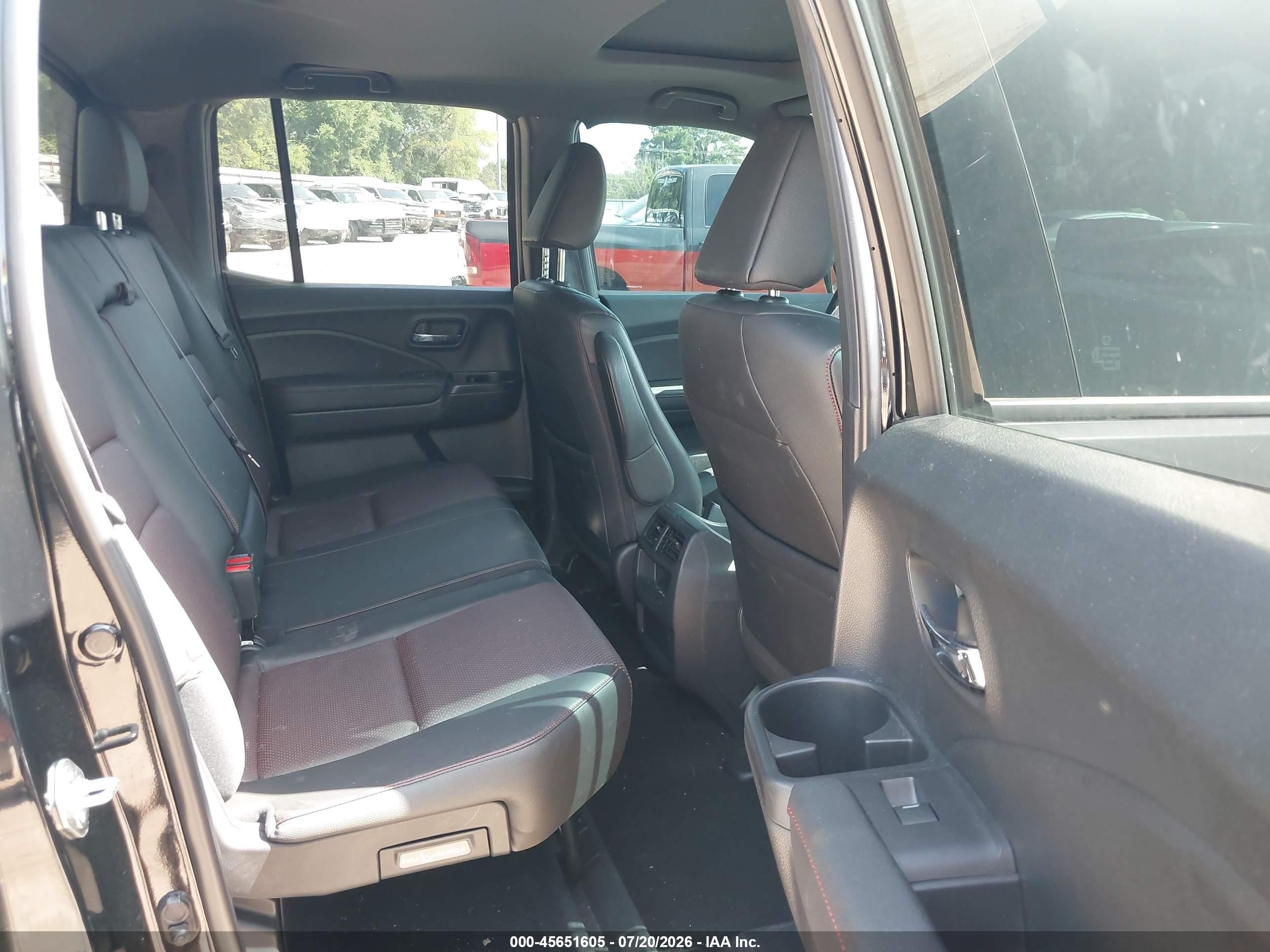 2022 Honda Ridgeline Black Edition Black vin: 5FPYK3F86NB009801