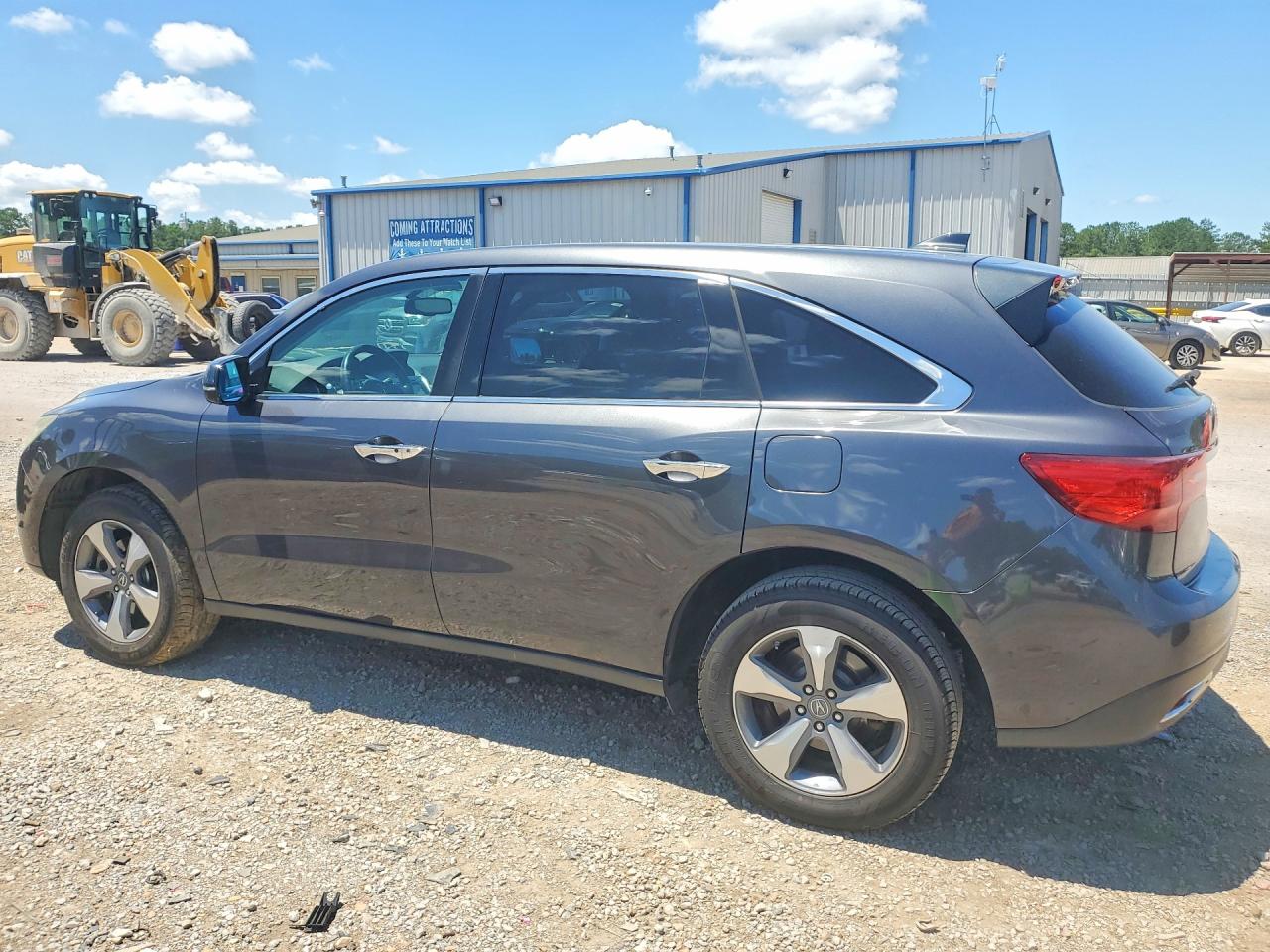 2014 Acura Mdx Charcoal vin: 5FRYD3H20EB001672