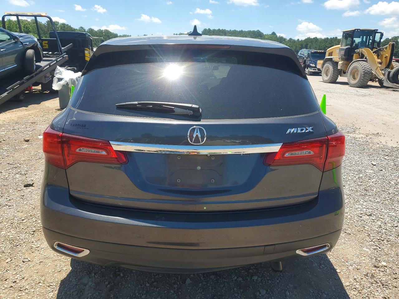 2014 Acura Mdx Charcoal vin: 5FRYD3H20EB001672
