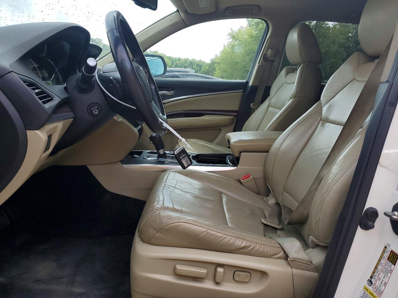 2014 Acura Mdx White vin: 5FRYD3H20EB011313