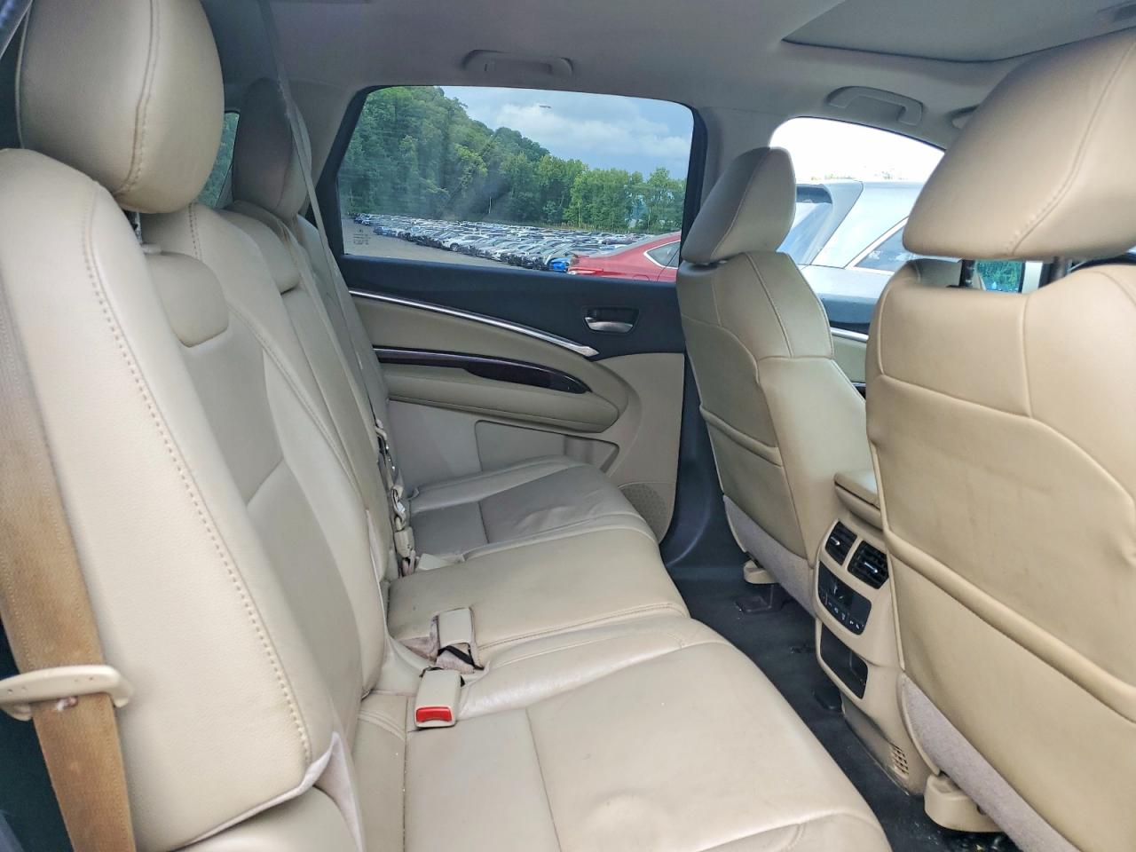 2014 Acura Mdx White vin: 5FRYD3H20EB011313
