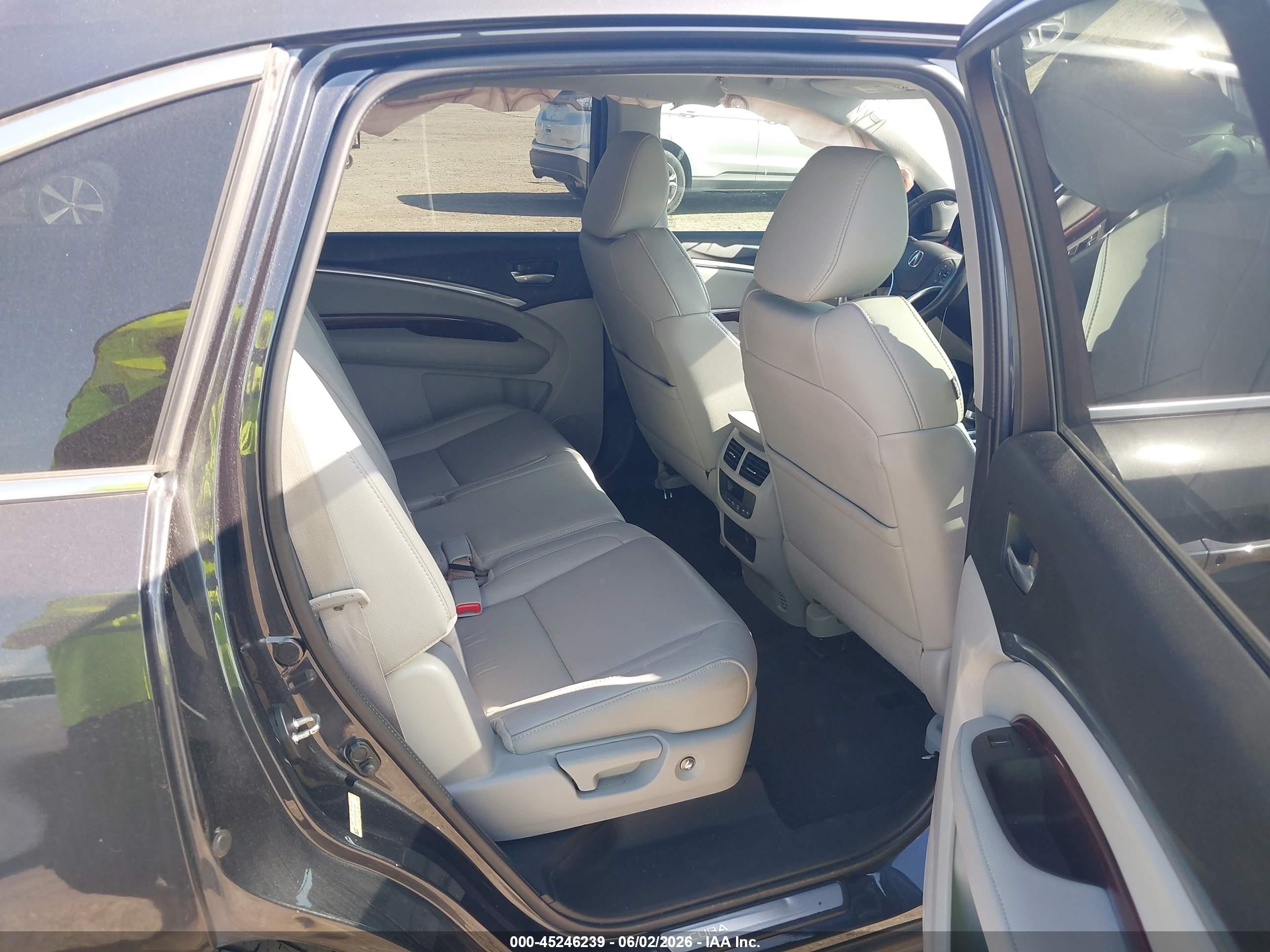 2014 Acura Mdx   Gray vin: 5FRYD3H20EB019282