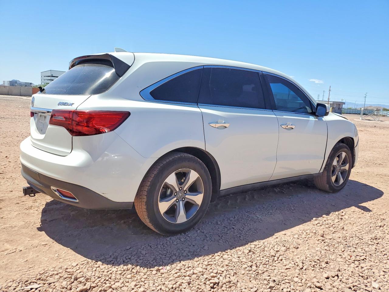 2015 Acura Mdx White vin: 5FRYD3H20FB001589