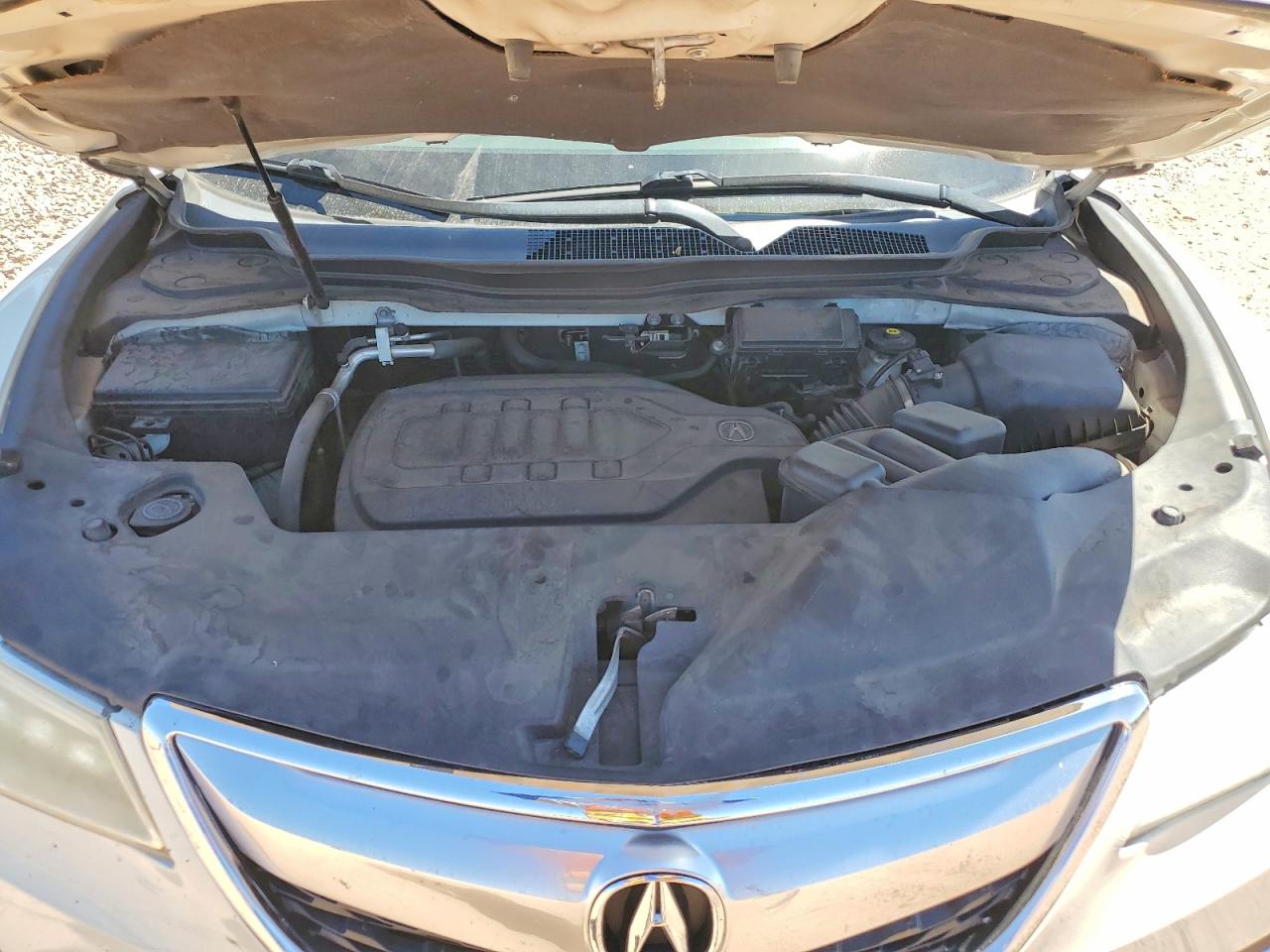 2015 Acura Mdx White vin: 5FRYD3H20FB001589