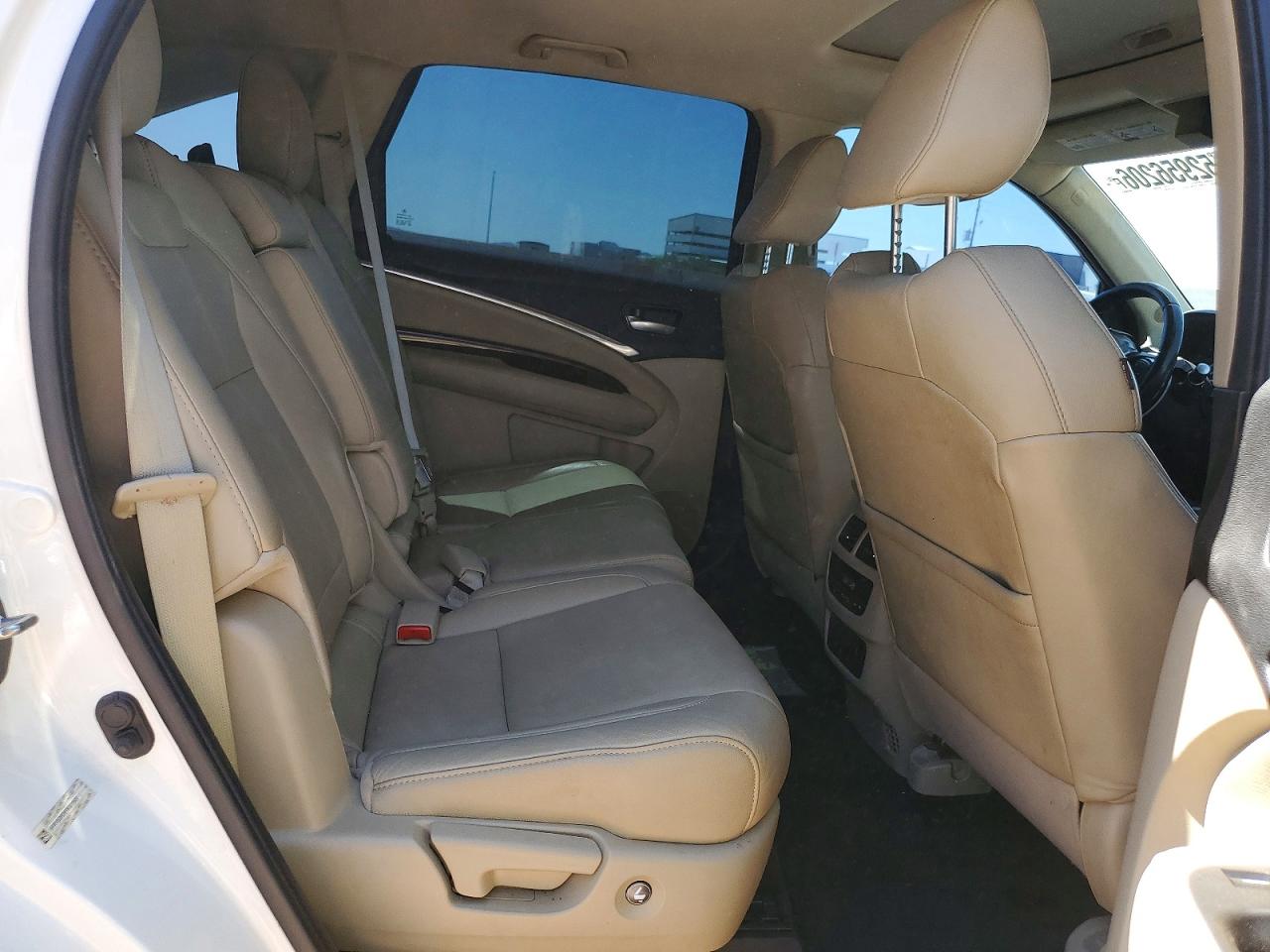 2015 Acura Mdx White vin: 5FRYD3H20FB001589