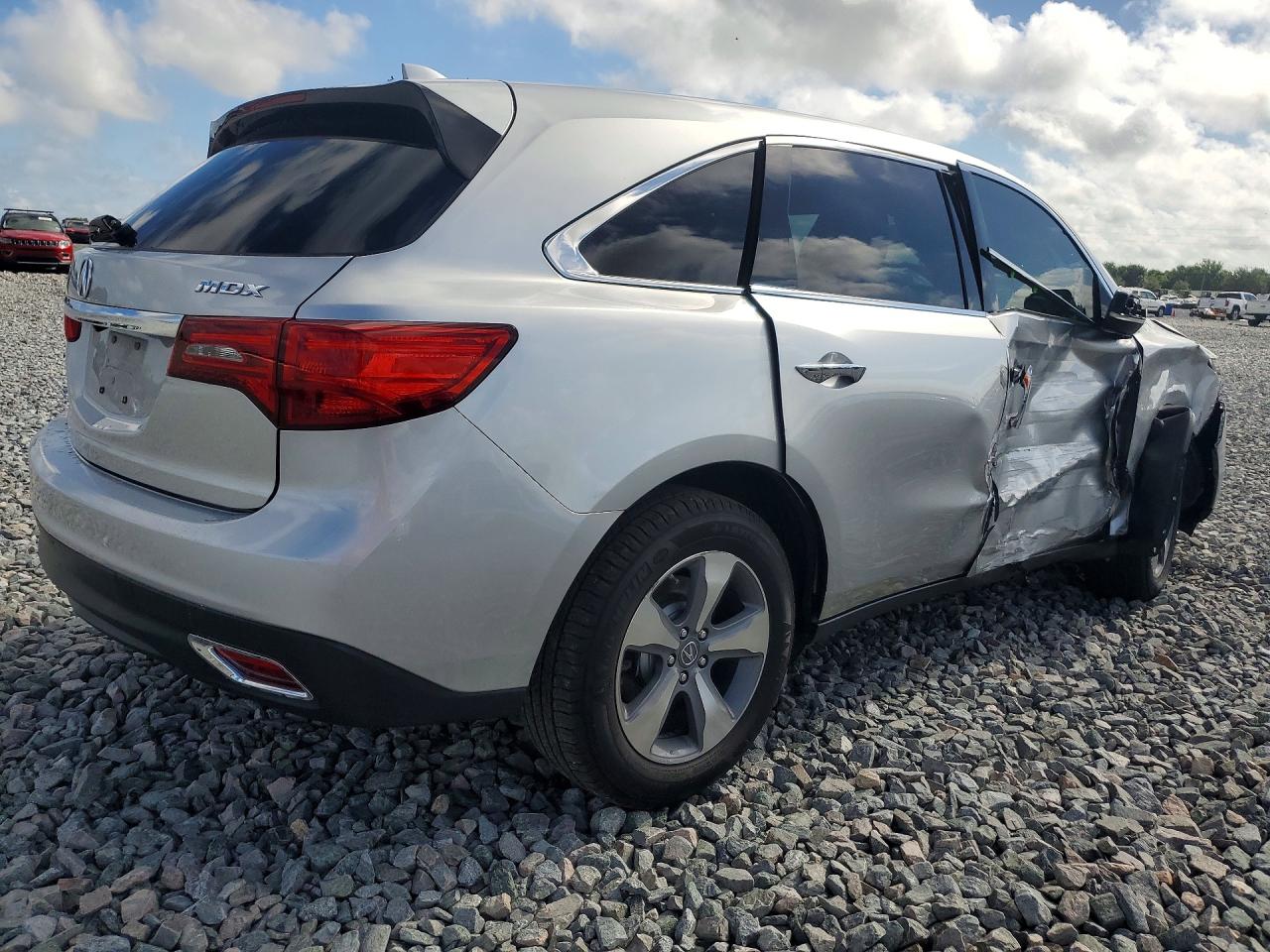 2014 Acura Mdx Серый vin: 5FRYD3H21EB006122