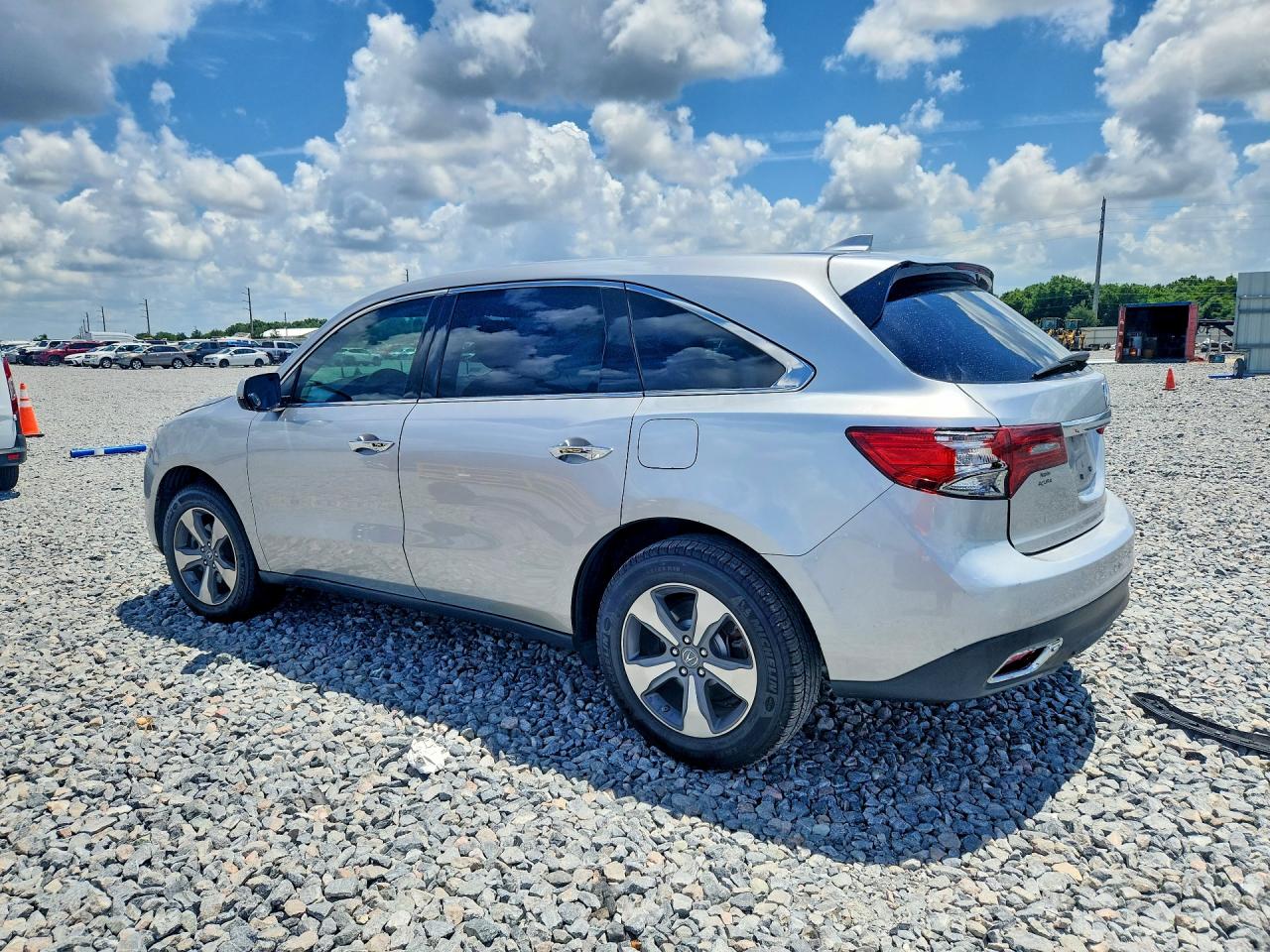 2014 Acura Mdx Серый vin: 5FRYD3H21EB006122