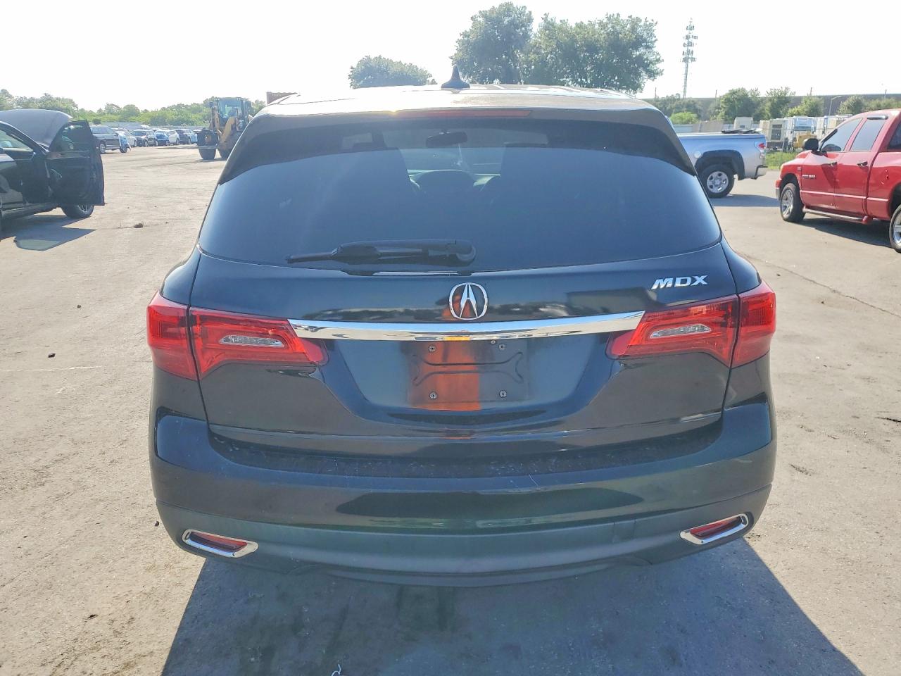 2014 Acura Mdx Black vin: 5FRYD3H23EB006560